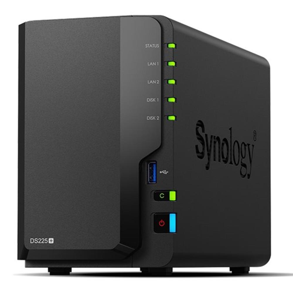 | P/N: DS225++2XHAT3310-16T | Cod. Artículo: DSP0000035019 Servidor nas synology disk station ds225+ 2gb gigabit ethernet