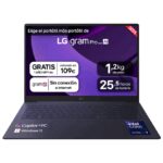 PORTATIL LG GRAM U9-288V 32GB 1TB 16"WQXGA W11H 8806096481356 16Z90TS-G.AU99B