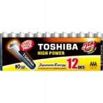 Pack de 12 Pilas AAA Toshiba High Power LR03/ 1.5V/ Alcalinas 4904530593291 R03ATPACK12 TOS-PILA R03ATPACK12