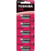 Pack de 5 Pilas 12V Toshiba 27A/ 12V/ Alcalinas 4904530591662 27A-BP-5C TOS-PILA 27A BL5