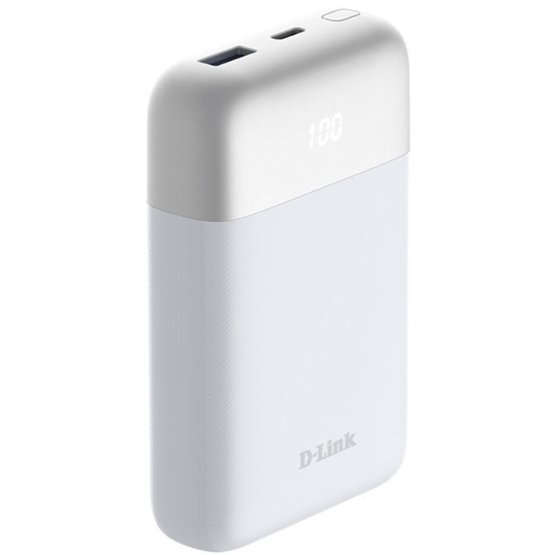 Powerbank 10000mAh D-Link DPP-101/ 18W/ Blanca - Imagen 2