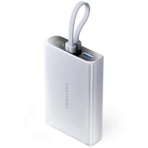 Powerbank 10000mAh Vention FHZM0/ 22.5W/ Gris 6922794789821 FHZM0 VEN-BAT FHZM0