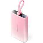 Powerbank 10000mAh Vention FHZP0/ 22.5W/ Rosa/ Incluye Cable USB Tipo-C y Lightning 6922794789838 FHZP0 VEN-BAT FHZP0