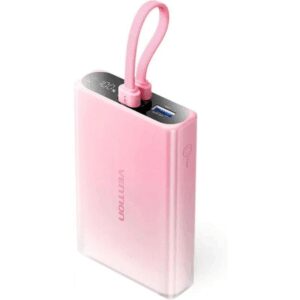 Powerbank 10000mAh Vention FHZP0/ 22.5W/ Rosa 6922794789838 FHZP0 VEN-BAT FHZP0
