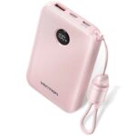 Powerbank 10000mAh Vention FKAP0-C/ 22.5W/ Rosa/ Incluye Cable USB Tipo-C 6922794791299 FKAP0-C VEN-BAT FKAP0-C
