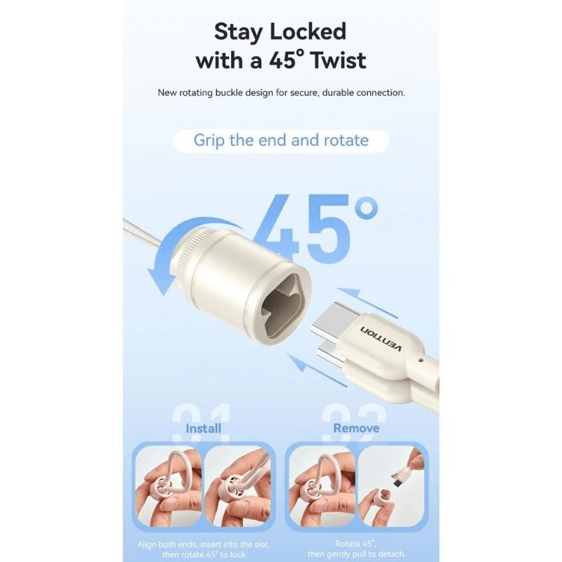 Powerbank 20000mAh Vention FKBB0-C/ 22.5W/ Negro/ Incluye Cable USB Tipo-C - Imagen 3