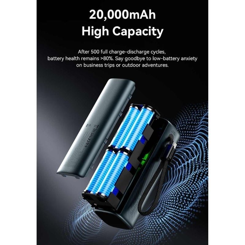 Powerbank 20000mAh Vention FKFH0/ 165W/ Gris - Imagen 4