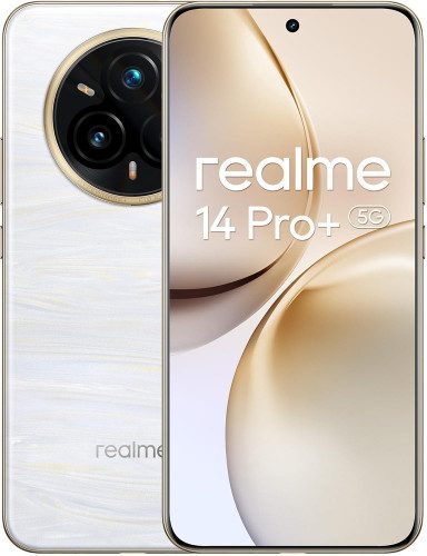 REALME 14 PRO+ 5G 512GB 12GB PEARL WHITE INT NFC + SUPERVOOC 120W POWER ADAPTER WHITE - Imagen 2