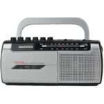 Radio Cassete Daewoo DW1107/ con Cable/ a Pilas/ Negra y Plateada 8436533798398 DW1107 DAE-RADIO DW1107