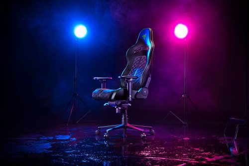 Razer Enki Silla para videojuegos de PC Asiento acolchado Negro - Imagen 4