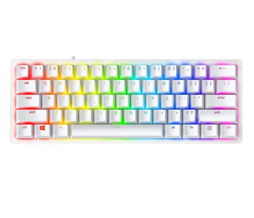 Razer Huntsman V3 Pro Mini teclado Juego USB Blanco 8887910072981 | P/N: RZ03-04991700-R3M1 | Ref. Artículo: 1371098