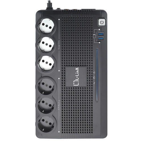 SAI 700VA L-LINK INTERACTIVE 6 SCHUKO - Imagen 2
