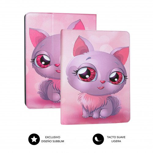 SUBBLIM Funda Tablet Universal TRENDY CASE CAT 10.1" - Imagen 3