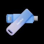 SanDisk Creator Phone Drive unidad flash USB 256 GB USB Type-C / Lightning 3.2 Gen 1 (3.1 Gen 1) Azul