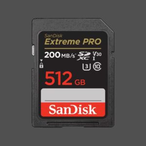 SanDisk Extreme PRO 512 GB SDXC Clase 10 0619659188665 | P/N: SDSDXXD-512G-GN4IN | Ref. Artículo: 1370146