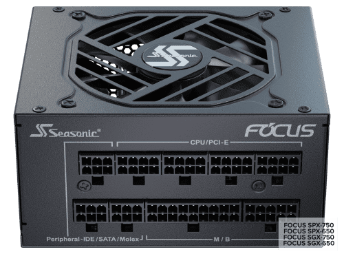 Seasonic FOCUS SGX-750 (2021) unidad de fuente de alimentación 750 W 20+4 pin ATX SFX Negro - Imagen 8