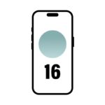 Smartphone Apple iPhone 16 128GB/ 6.1"/ 5G/ Verde Azulado 195949822612 MYED3QL/A APL-IPHONE MYED3QL/A