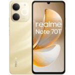 Smartphone Realme Note 70T 4GB/ 128GB/ 6.74"/ Dorado Playa 6941764469655 NOTE 70T 4-128 GD REAL-SP NOTE 70T 4-128 GD
