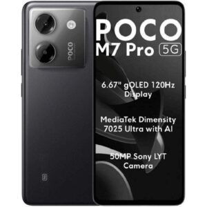 Smartphone Xiaomi POCO M7 Pro 8GB/ 256GB/ 6.67"/ 5G/ Negro 6932554461843 POCO M7P 5G 8-256 BK XIA-SP POCO M7P 5G 8-256 BK
