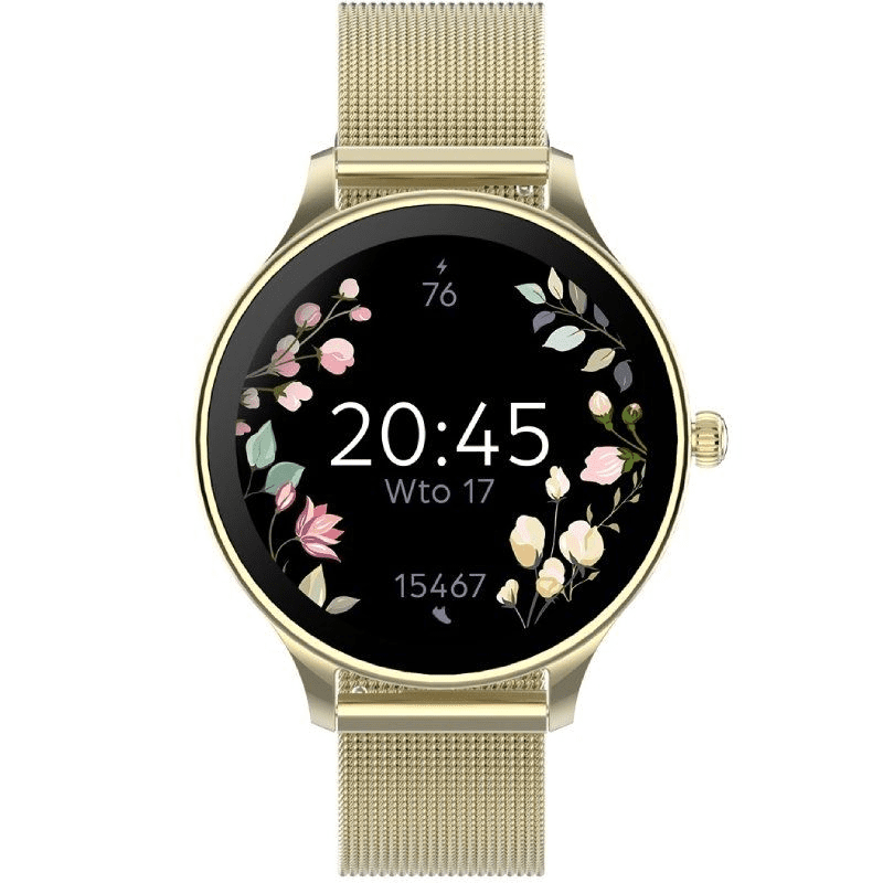 Smartwatch Forever Velora SB-306/ Notificaciones/ Frecuencia Cardíaca/ Oro - Imagen 2