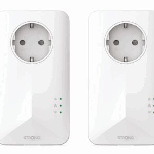 Strong PowerLine 1000 Kit 1000 Mbit/s Ethernet Blanco 2 pieza(s) 9120072375583 | P/N: POWERL1000EUV2 | Ref. Artículo: 1390399