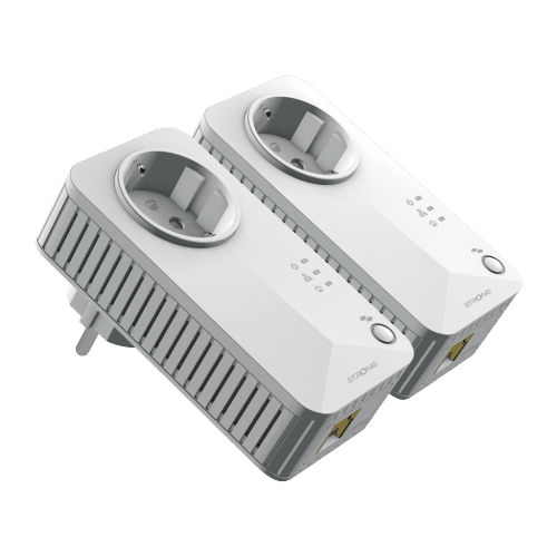 Strong Powerline 600 Duo 600 Mbit/s Ethernet Blanco 2 pieza(s) - Imagen 2