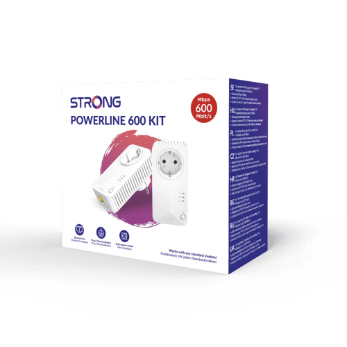 Strong Powerline 600 Duo 600 Mbit/s Ethernet Blanco 2 pieza(s) - Imagen 5