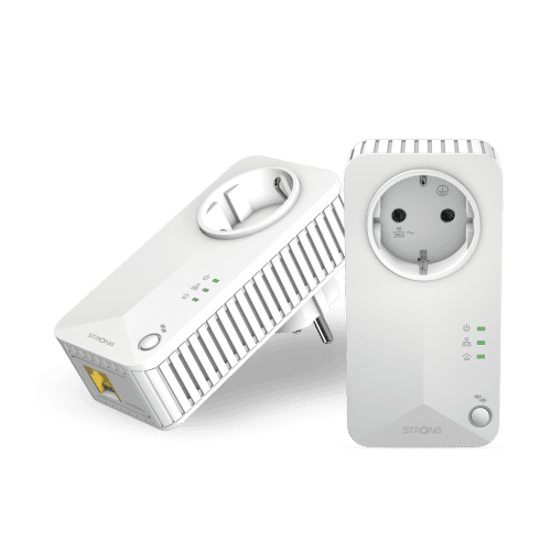 Strong Powerline 600 Duo 600 Mbit/s Ethernet Blanco 2 pieza(s) 9120072375217 | P/N: POWERL600DUOEUV2 | Ref. Artículo: 1392921