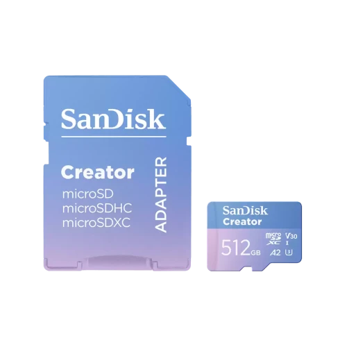 TARJETA SANDISK CREATOR MICROSD 512GB - Imagen 2