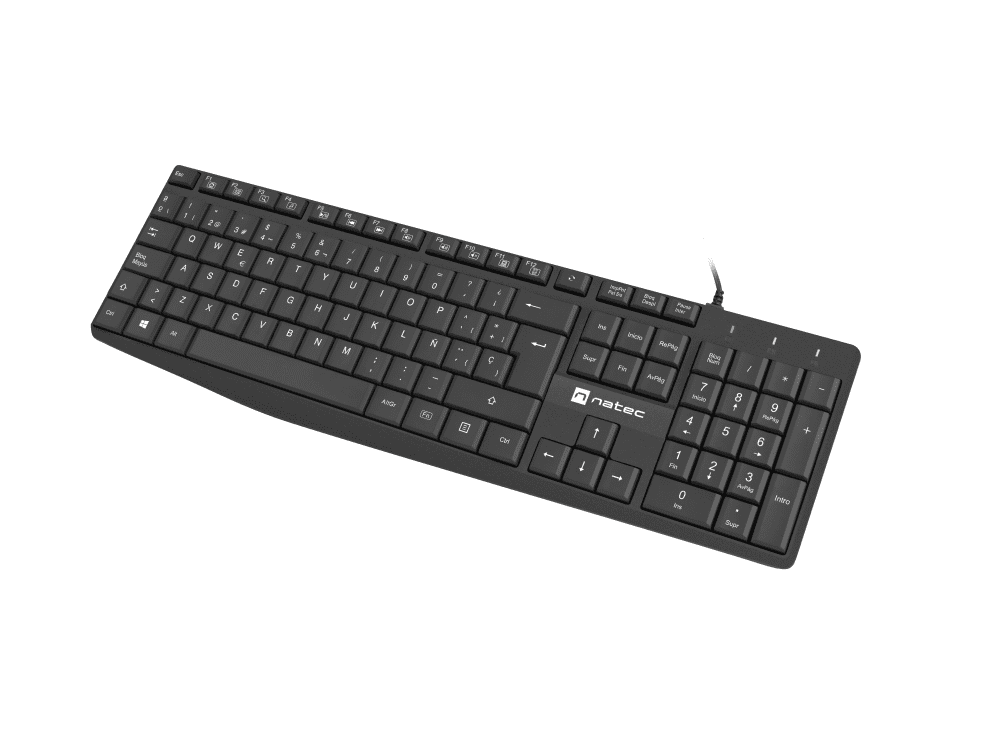 TECLADO NATEC NAUTILUS SLIM LAYOUT USB NEGRO 5901969435375 NKL-1948 TECLADO NATEC NAUTILUS SLIM LAYOUT USB NEGRO 5901969435375 NKL-1948