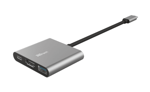 TRUST DALYX 3-IN-1 USB-C ADAPTER - Imagen 2