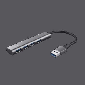 TRUST HALYX 4-PORT USB HUB 8713439249477 | P/N: 24947 | Ref. Artículo: 1373402