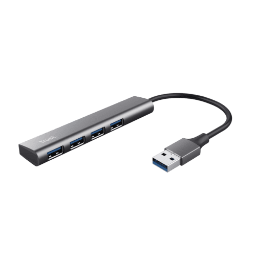 TRUST HALYX 4-PORT USB HUB 8713439249477 | P/N: 24947 | Ref. Artículo: 1373402