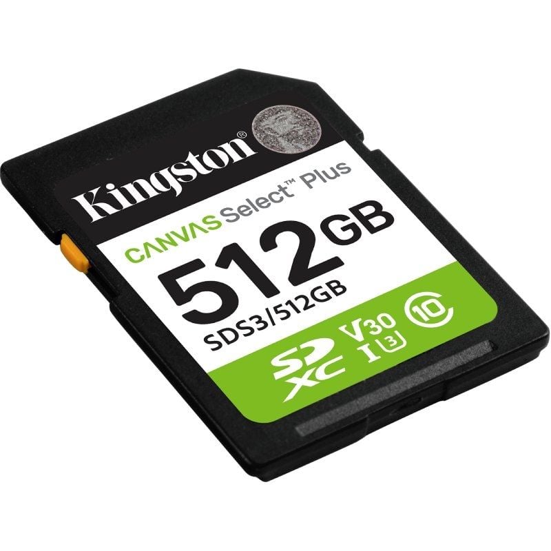 Tarjeta de Memoria Kingston CANVAS Select Plus 512GB SD XC/ Clase 10/ 150MBs - Imagen 2