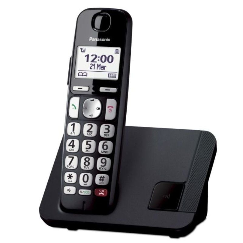 Teléfono Inalámbrico Panasonic KX-TGE250SPB/ Negro 5025232916498 KX-TGE250SPB PAN-TEL KX-TGE250SPB BK Teléfono Inalámbrico Panasonic KX-TGE250SPB/ Negro 5025232916498 KX-TGE250SPB PAN-TEL KX-TGE250SPB BK