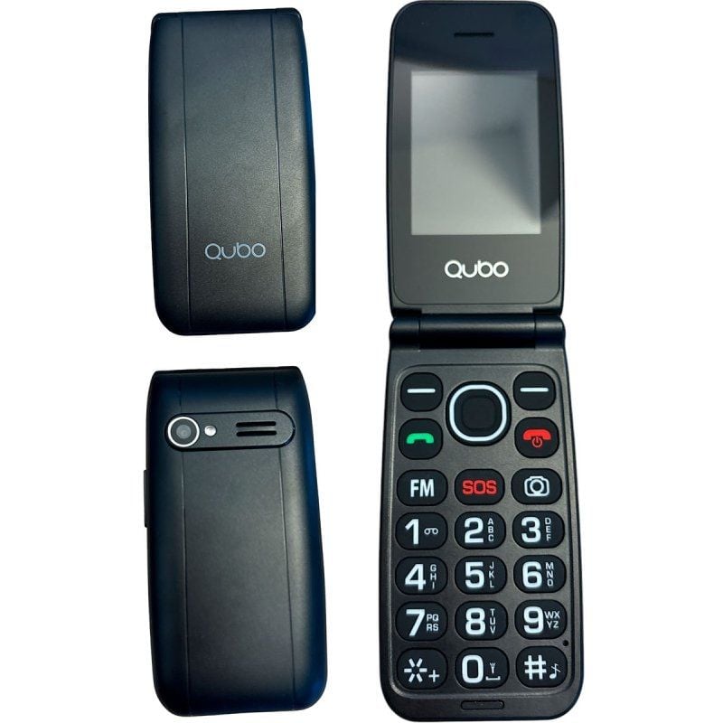 Teléfono Móvil Qubo NEONW-BK 4G para Personas Mayores/ Negro - Imagen 5