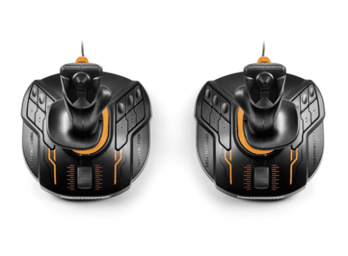 Thrustmaster T.16000M FCS SPACE SIM DUO Negro, Naranja USB Palanca de mando Analógico/Digital PC - Imagen 3