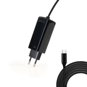 TooQ Cargador de portátil GAN USB-C PD 45W