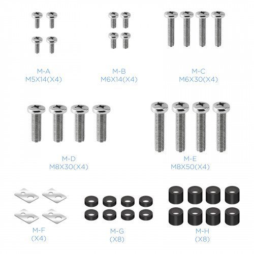 TooQ Soporte de Pared para Monitor / TV LCD, Plasma de 60-100, Negro - Imagen 5