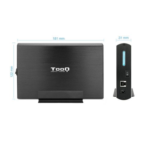 TooQ TQE-3531B caja para disco duro externo 3.5" Caja de disco duro (HDD) Negro - Imagen 5