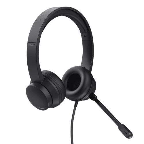 Trust Ayda Auriculares Alámbrico Diadema Llamadas/Música Negro - Imagen 2