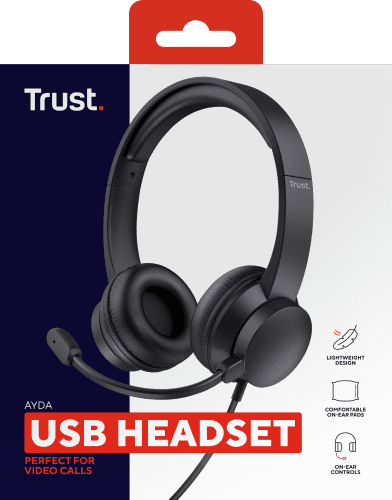 Trust Ayda Auriculares Alámbrico Diadema Llamadas/Música Negro - Imagen 7