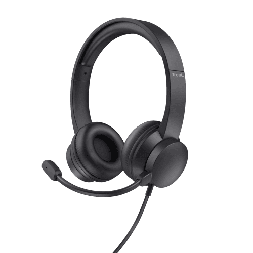 Trust Ayda Auriculares Alámbrico Diadema Llamadas/Música Negro 8713439250886 | P/N: 25088 | Ref. Artículo: 1376420