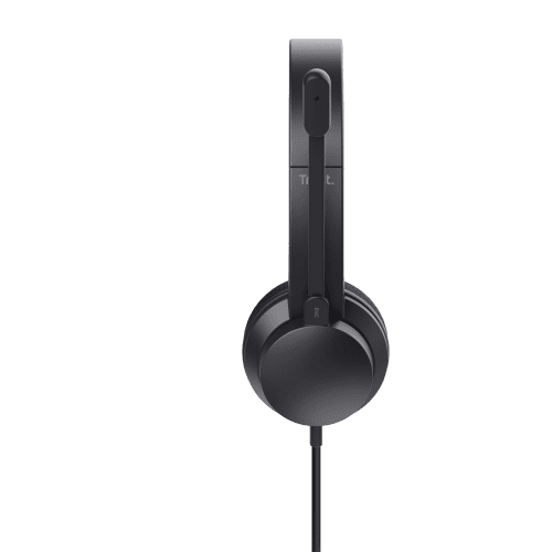 Trust Ayda Auriculares Alámbrico Diadema Llamadas/Música USB tipo A Negro - Imagen 4