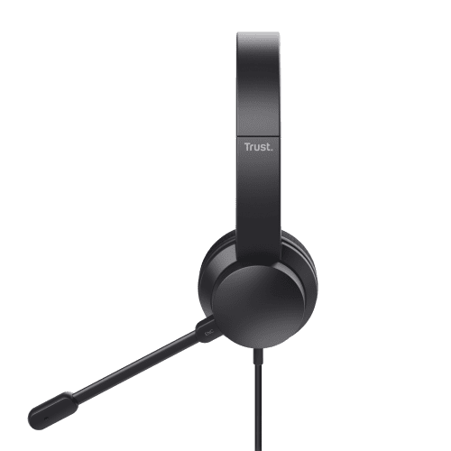 Trust Ayda Auriculares Alámbrico Diadema Llamadas/Música USB tipo A Negro - Imagen 5