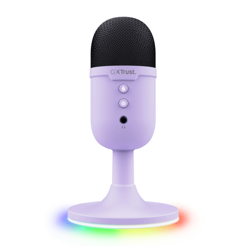 Trust GXT 234P Yunix Púrpura Micrófono de superficie para mesa - Imagen 3