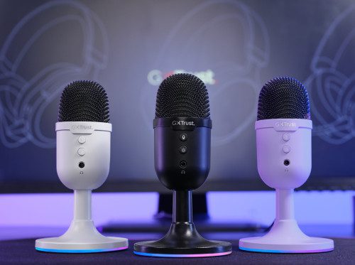 Trust GXT 234P Yunix Púrpura Micrófono de superficie para mesa - Imagen 10