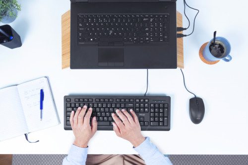 Trust Primo teclado USB QWERTY Español Negro - Imagen 6