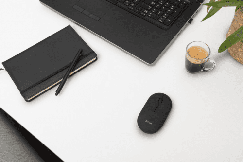 Trust Puck ratón Ambidextro RF inalámbrica + Bluetooth Óptico 1600 DPI - Imagen 3