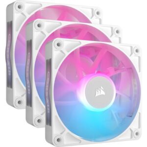 VENTILADOR CAJA CORSAIR RX RGB SERIES iCUE LINK RX120 RGB BLANCO TRIPLE PACK CO-9051022-WW 0840006680963 | P/N: CO-9051022-WW | Ref. Artículo: 1374726